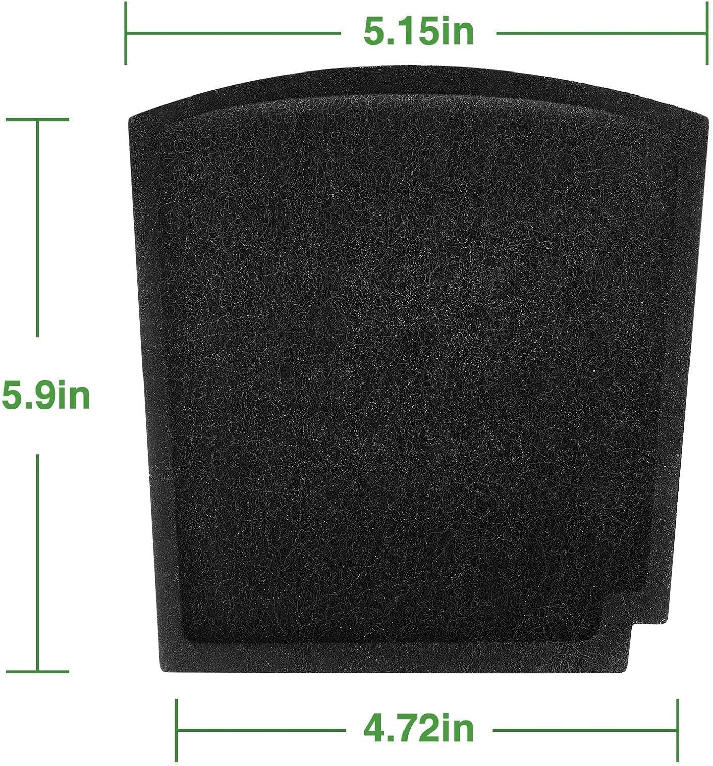04234G Air Replacement Carbon Filters Compatible with Hamilton Beach Pet Trueair Purifier Odor Eliminators Model 04384,04386,04532GM,04530G,04530GM & 04531Gm,Compared to Part #04234G (6-Pack)