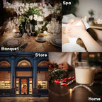 100 Wood Wicks for Candles Making - Smokeless Wooden Candle Wicks Crackling Candle Wax Wood Wick Mechas Para Velas De Cera Candle Making Wicks for Paraffin Candle Soy Wax Candlemaking(50 Sets)