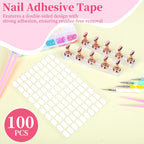 25PCS Nail Art Tools Set, Includes Nail Art Brushes, Nail Stand, Dotting Tools, Striping Liner Fingernail Drawing Pens, Jelly Glue, Tweezers, Sequins, Professional Nail Art Supplies Kit