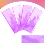 2 Pieces Purple Iridescence Tablecloth - 40 X 108“ Disposable Shiny Laser Table Cloth - Glitter Plastic Tablecloths - Holographic Iridescent Table Cover for Halloween Party Decoration, Wedding