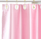 12 Pcs Gold Bow Knot Shower Curtain Hooks Rustproof Metal Decorative Bow Knot Shower Hangers Bulk Glide Curtain Rings for Bathroom Bedroom Living Room Decor