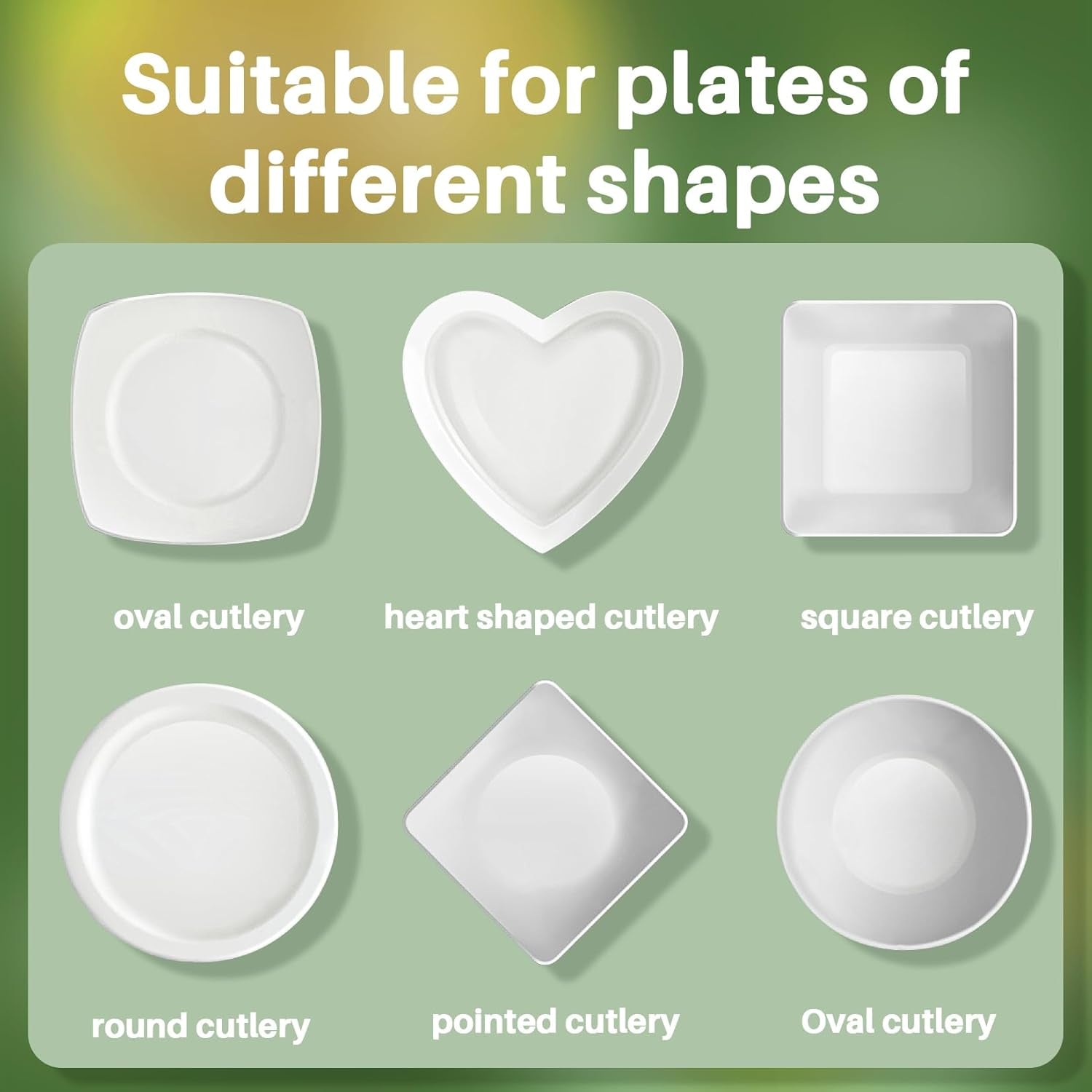 100PCS Bowl Covers Reusable - Thickend&Sturdy Plastic Bowl Cover Elastic Food Covers Stretch Reusable Disposable Food Storage Fresh Keeping Bags Outdoor to Keep Dust Away Outdoor Party Supplies