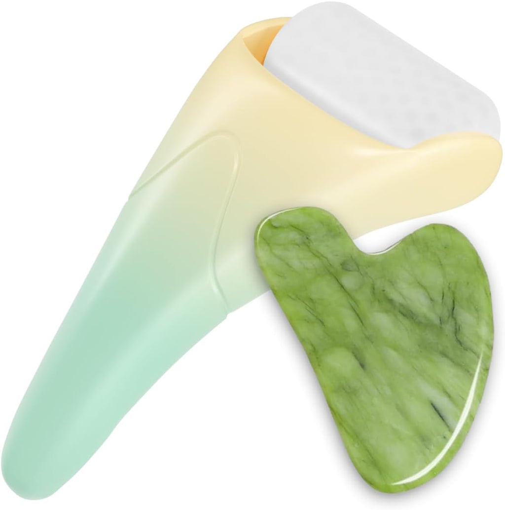 (Teal) Ice Roller for Face – Cooling Massage Tool for Relaxing & Restoring Radiance