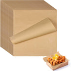 200 Pcs Thickened Deli Paper Sheets 11.8X12.5 Inch Sandwich Wrapping Paper Grease Proof Food Basket Liners