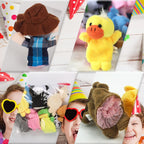 10Pcs Story Time Finger Puppets - Old Macdonald Had a Farm Educational Puppets Easter Basket Stuffers