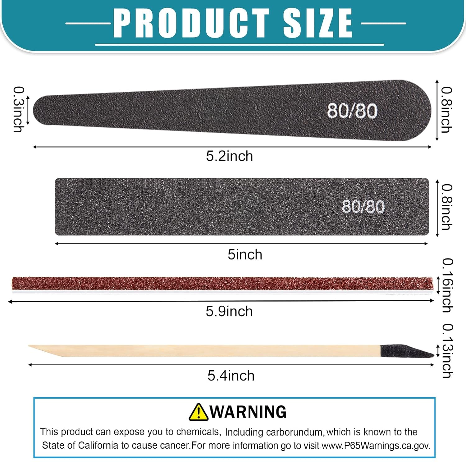 120 Pcs Sanding Sticks Include 30 Sanding Twigs 40 Polishing Sticks and 50 Matchsticks, Tools for Tight Spaces Modeling Tools for Plastic Models Wood Hobby Craft Art