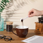 200 Pcs Teaspoon Measuring Spoons Bulk Reusable Plastic Scoop Measuring Spoons Long Handle Plastic Scoop for Cosmetics Coffee Sugar Spices Protein((5 Ml / 5 Cc/ 1 Tsp)