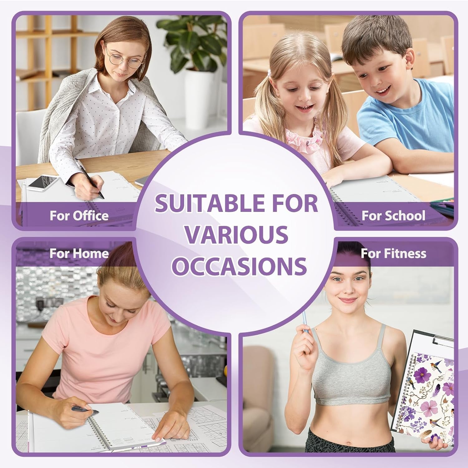 2026 Planner, Weekly and Monthly Calendar Planning Book, Jan 2026 - Dec 2026, Academic Agenda Book, Desk Accessories for Home, Office and School Supplies - A5 (6.3'' X 8.5'')