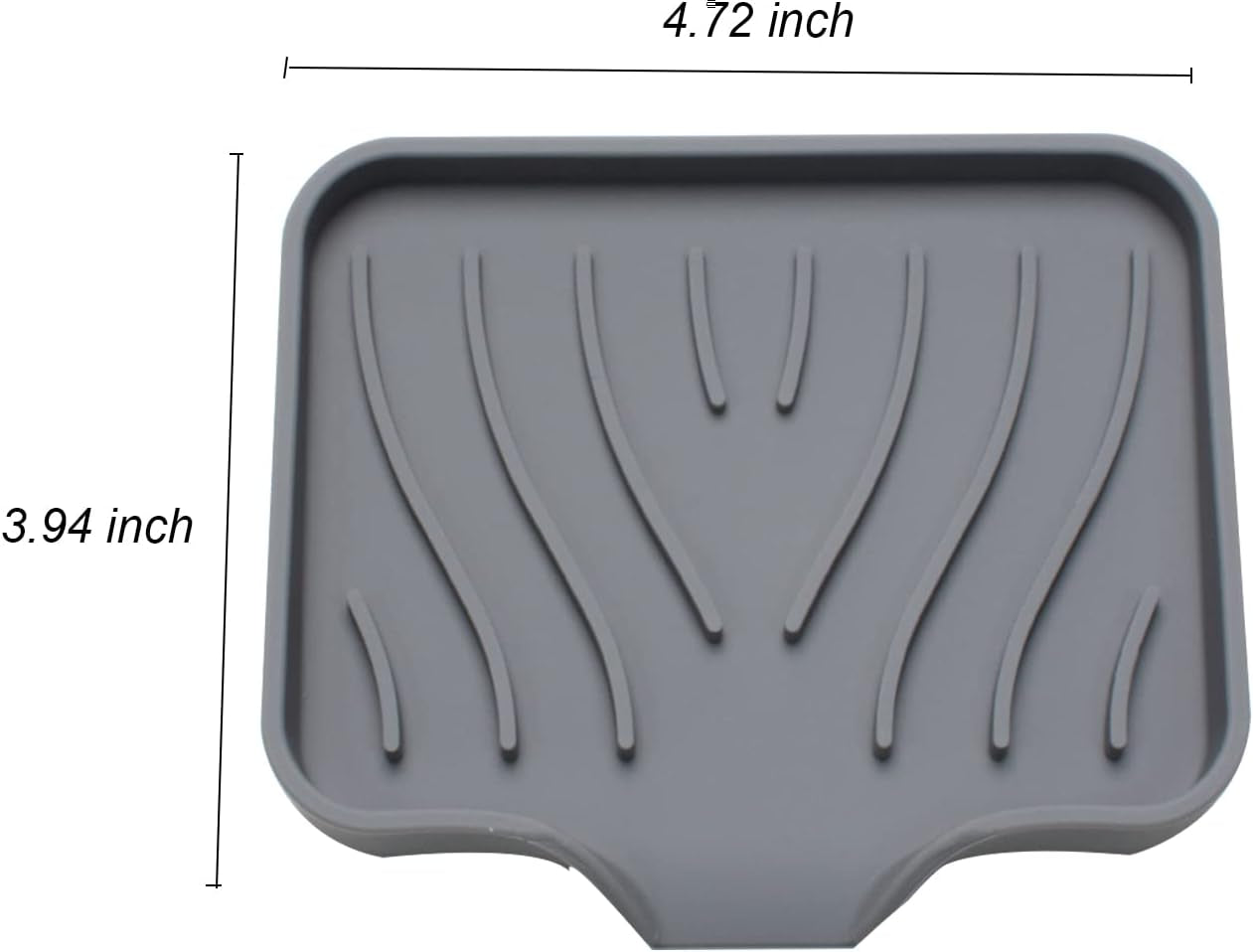 3 Pack Bar Soap Holder, Soap Dish for Shower, Easy to Clean, Soft Silicone Soap Holder, Self Draining Waterfall Soap Holder/Tray/Saver for Bathroom, Kitchen, Bathtub, Keep Soap Dry, Extend Soap Life