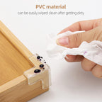 28 Pcs Clear Corner Protector - L, T, round Shape Corner Guards & Bumpers to Cover Sharp Furniture & Table Edges for Baby Kid Toddler Safety