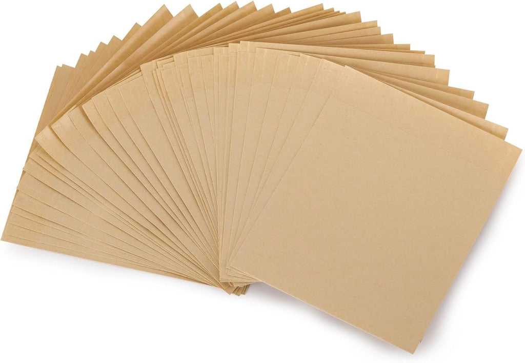 200 Pcs Kraft Paper Treat Bags Brown Flat Favor Bag for Cookie Popcorn Snacks Party Small Gift Bag (4 X5 Inch)