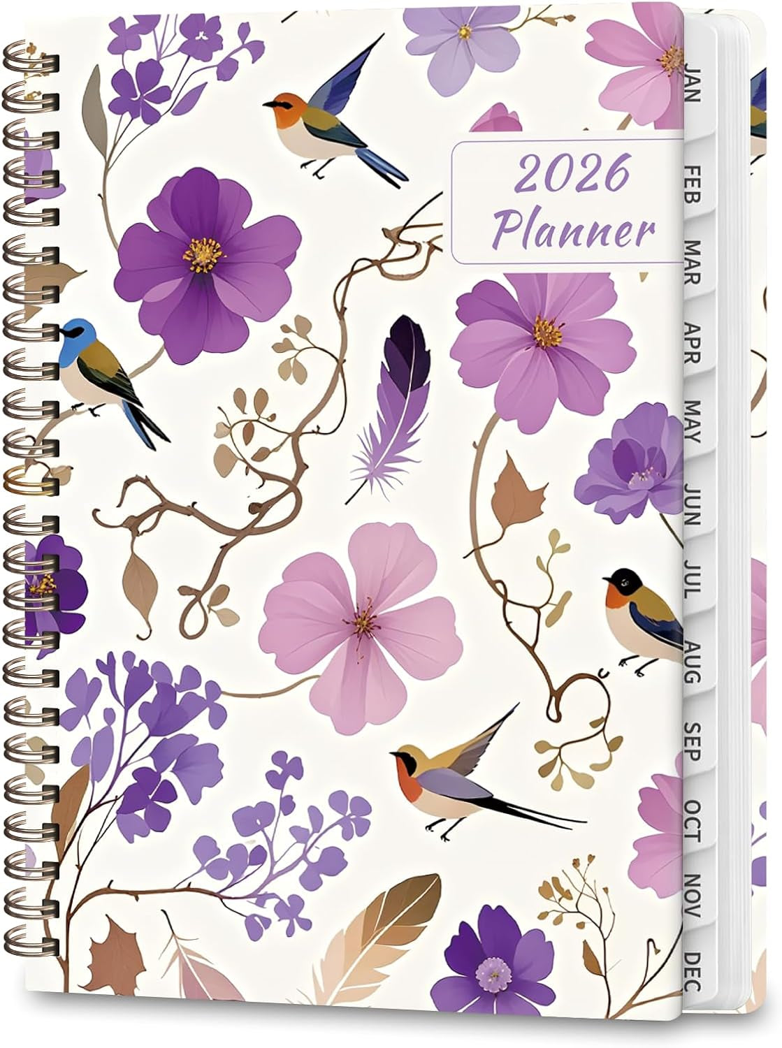2026 Planner, Weekly and Monthly Calendar Planning Book, Jan 2026 - Dec 2026, Academic Agenda Book, Desk Accessories for Home, Office and School Supplies - A5 (6.3'' X 8.5'')