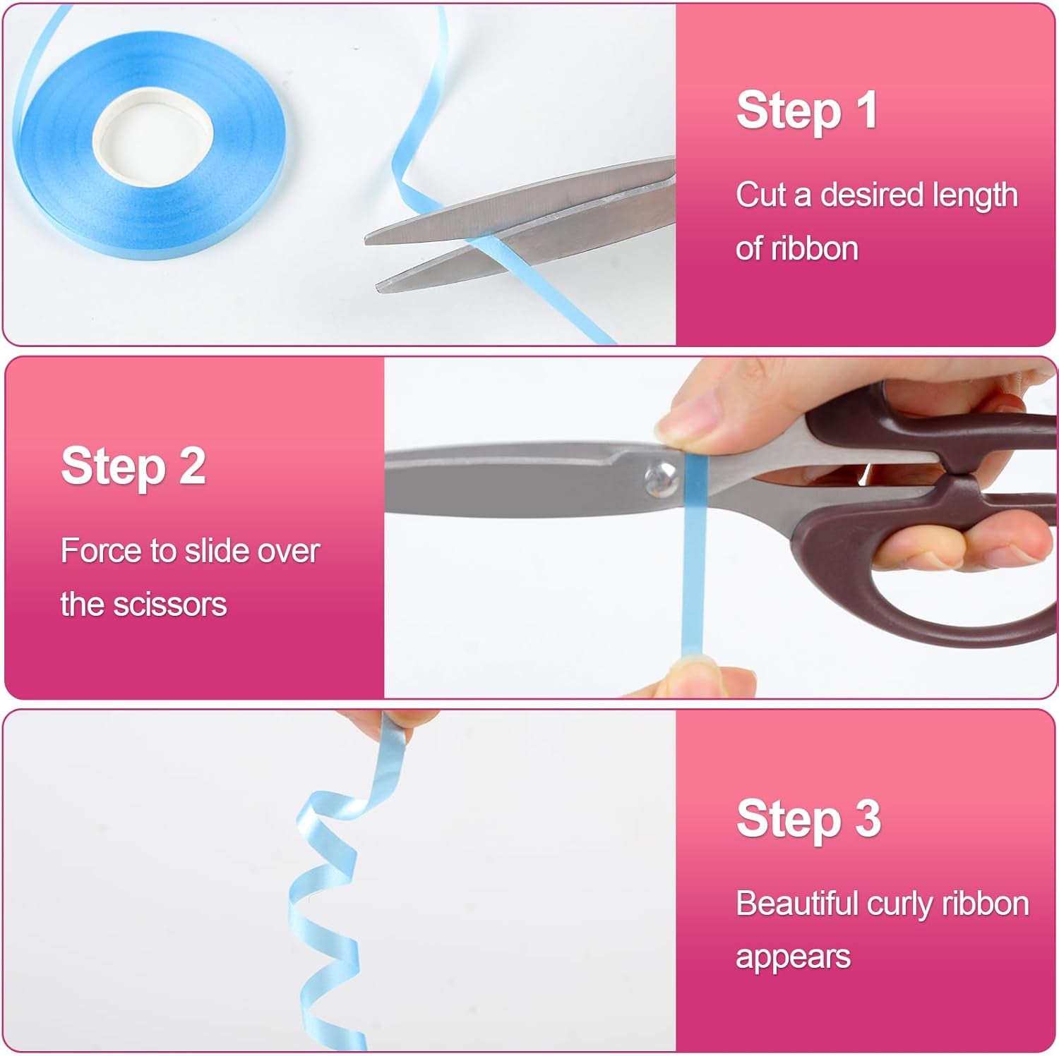 27 Roll Curling Ribbon, 3/16 Inch X 32.8 Yard Balloon String, 15 Colors Ribbons for Crafts, Balloon String Ribbon for Party, Festival, Florist Flower