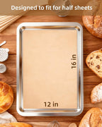 220 Pcs Parchment Paper Baking Sheets, 12X16In Precut Non-Stick Parchment Paper for Baking, Grilling, Air Fryer, Steaming-Unbleached Parchment Sheets for Bread Cup Cake Cookie and More