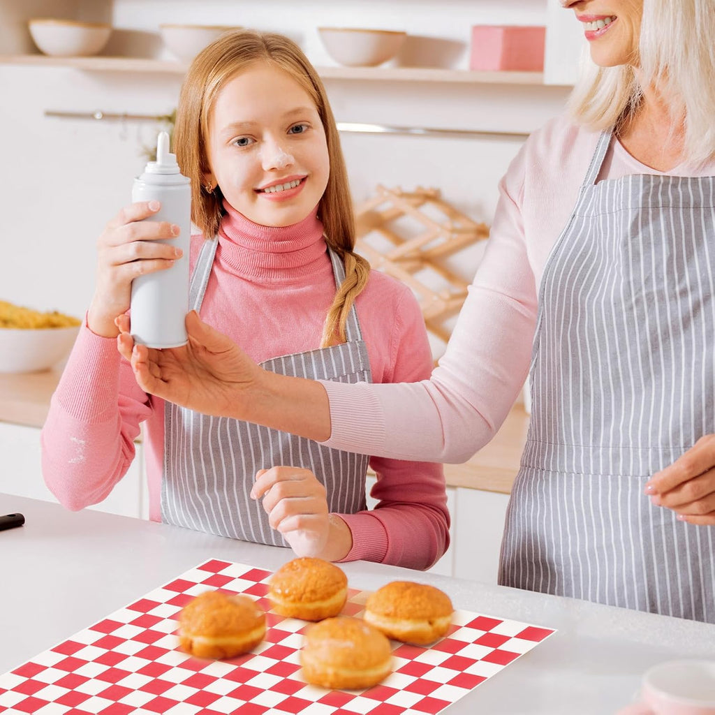 200 Pcs Deli Wax Paper Sheets for Food 12X12 Inch Sandwich Paper Wraps Sheets Grease Resistant Basket Liners for BBQ, Picnic, Party