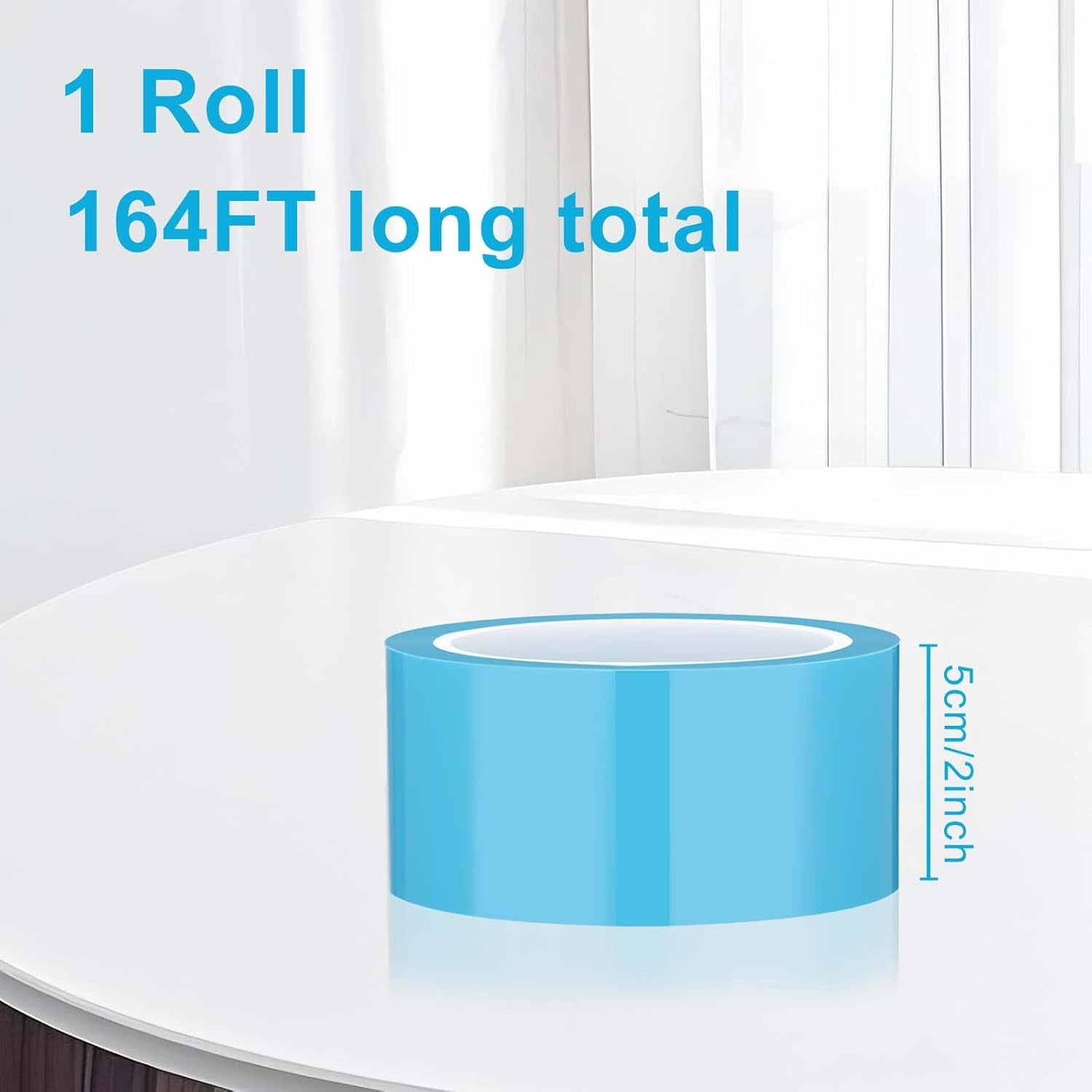 2 Inch Resin Tape for Epoxy Molding, Thermal Adhesive Tape Easy Peel, Sticky Traceless Tape for River Tables, DIY Crafts Pendant, Metal Hollow Frames