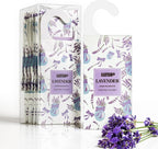 12 Packs Lavender Hanging Closet Air Freshener Long Lasting Drawer Deodorizer Smell Good Potpourri Scented Sachet for Home House