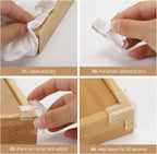 28 Pcs Clear Corner Protector - L, T, round Shape Corner Guards & Bumpers to Cover Sharp Furniture & Table Edges for Baby Kid Toddler Safety