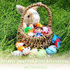 10Pcs Story Time Finger Puppets - Old Macdonald Had a Farm Educational Puppets Easter Basket Stuffers