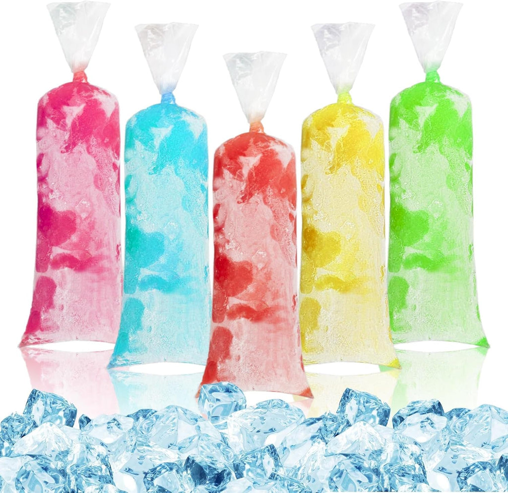 100 Ice Candy Plastic Bags - 4X12 Bolsas Para Bolis De Hielo Mexicanos Freeze Icepop Bags Popsicle Mold Bolsas Para Helados Caseros Popsicle Wrappers Yogurt Ice Cream Smoothie Mold Bag