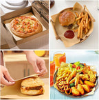 200 Pcs Thickened Deli Paper Sheets 11.8X12.5 Inch Sandwich Wrapping Paper Grease Proof Food Basket Liners