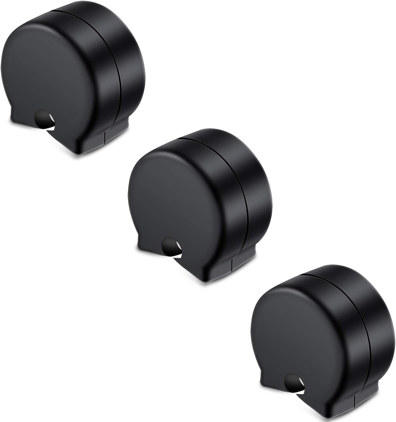 12 Pack Rubber Clarinet Thumb Rest Cushion Protector Fit for Most Clarinet, Black