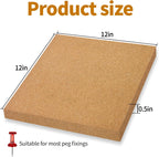 12"X12"X0.5" Stained Glass Supplies - Heat Resistant Work Surface, Cutting Mat, Starter Kit, Tools for Table & Countertop Protection