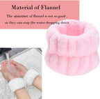 10 Pack Wrist Towels for Washing Face to Prevent the Water Drop down from Arm,Microfiber Face Washing Wristbands（Pink,Blue,Gray,Purple,White