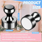 12Pcs Black Fridge Magnets, Whiteboard Magnets Refrigerator Magnet, Small Strong Magnet for Whiteboard, Office, Classroom, Kitchen