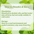 2Oz Menthol Crystal Bulk - Food Grade Menthol Crystals Organic Mentol Cristal for Shower Steamer Aromatherapy Vapo Tablet Making Colds Restore Congestion Relief Peppermint Essential Oil Making