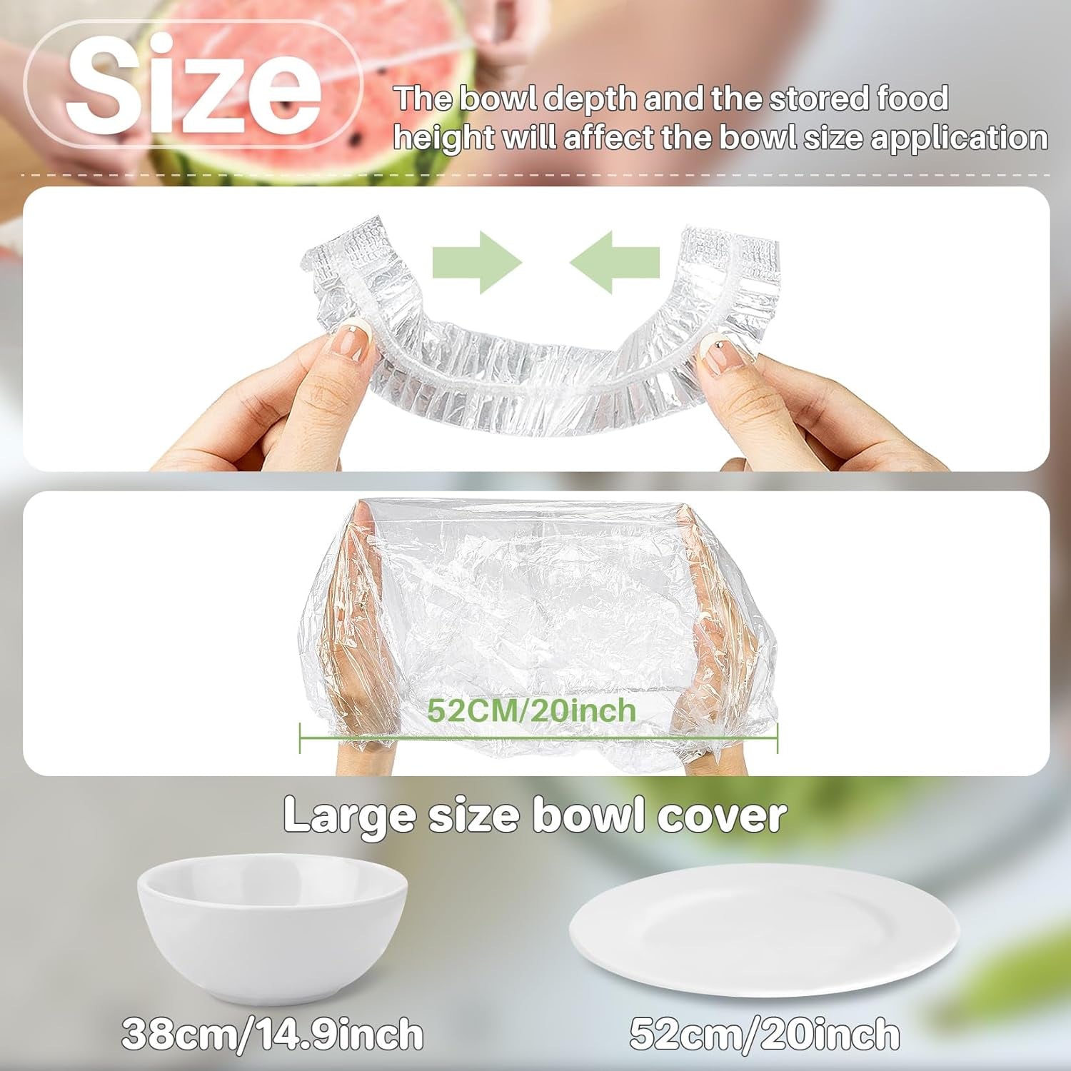 200 Bowl Covers Bread Proofing - Multiple Sizes Plastic Wrap Food Sourdough Bread Baking Bread Rising Elastic Reusable Plate Covers Outdoor Food Fresh Keeping Bags Hair Deep Conditioning Cap