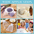 100PCS Organza Bags 4"X6" - Small Organza Sachet Jewelry Gift Favor Bags Drawstring Mesh Bags Gifts Valentines Wedding Eid Mubarak Halloween Eve Christmas New Year Party Candy Fruit Wrap Bulk White