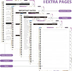 2026 Planner, Weekly and Monthly Calendar Planning Book, Jan 2026 - Dec 2026, Academic Agenda Book, Desk Accessories for Home, Office and School Supplies - A5 (6.3'' X 8.5'')