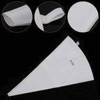 3 Pack Reusable Pastry Piping Bags, 14, 16, 18 Inch Canvas Cake Decorating Bags