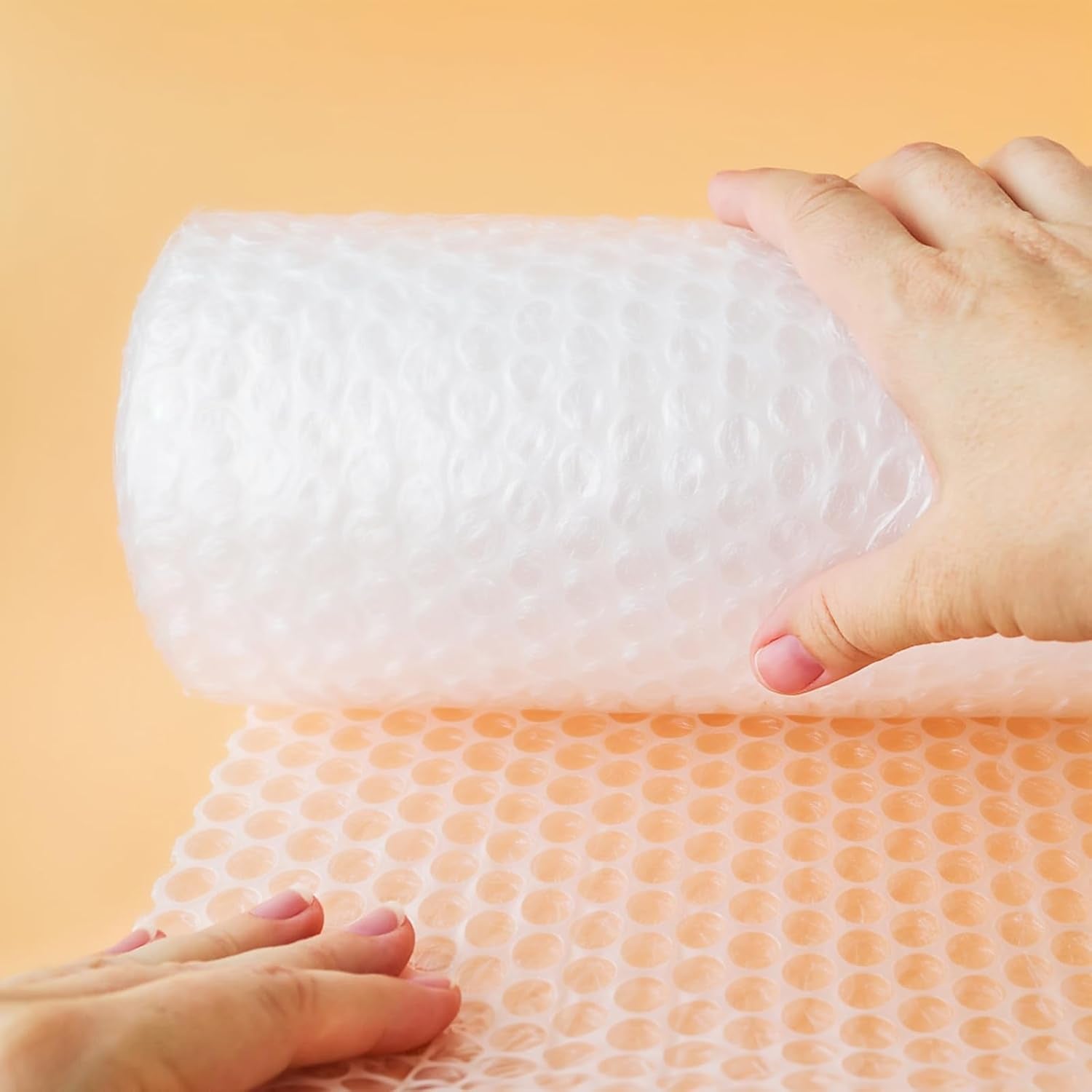 12 Inch X 20 Feet Bubble Wrap Roll with Every 12 Inches Easy Tearing Perforation for Moving Packing and Shipping Cushioning Made in US