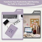 2026 Planner, Weekly and Monthly Calendar Agenda Book, Jan 2026 - Dec 2026, Hardcover Planning Academic Planner for Office School Supplies and Desk Accessories - A5 (6.3'' X 8.5'')