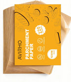 220 Pcs Parchment Paper Baking Sheets, 12X16In Precut Non-Stick Parchment Paper for Baking, Grilling, Air Fryer, Steaming-Unbleached Parchment Sheets for Bread Cup Cake Cookie and More