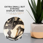 3 Pack 3 Inch Plate Stands for Display - Small Easel Holder Stand for Picture, Decorative Plate, Platter, Book, Photo