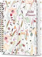 2026 Planner, Weekly and Monthly Calendar Planner Organizer, January-December, Academic Planning Agenda Book, Office School Home Suppiles for Women & Men, 6.3" × 8.5"