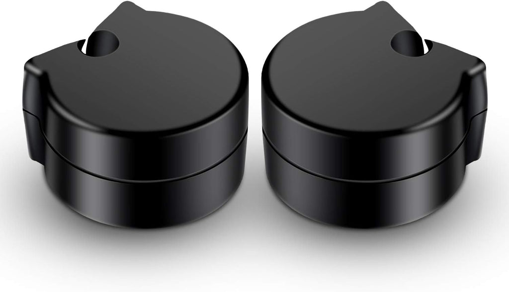 12 Pack Rubber Clarinet Thumb Rest Cushion Protector Fit for Most Clarinet, Black