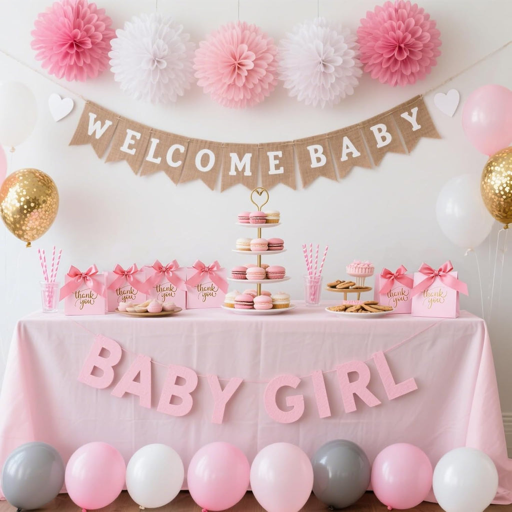 24PCS Thank You Gift Bags, 4.5X3.9X1.8Inches Mini Party Favor Bags Pink Small Candy Boxes with Ribbon Small Gift Boxes for Wedding Bridal Baby Shower Birthday Party