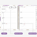 2026 Planner, Weekly and Monthly Calendar Planning Book, Jan 2026 - Dec 2026, Academic Agenda Book, Desk Accessories for Home, Office and School Supplies - A5 (6.3'' X 8.5'')