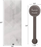 (400Pcs) 200 Pack Translucent Cellophane Bags for Bakery Party Supplies (9X3.4 Inch) - Clear Plastic Cookie Candy Wrapping Bags with 200 Handmade Stickers, Ideal for Chocolate Cake Snack Packaging