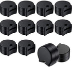 12 Pack Rubber Clarinet Thumb Rest Cushion Protector Fit for Most Clarinet, Black