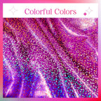 2 Pcs Fuchsia Red Holographic Plastic Tablecloths Laser Table Covers 40" X 108" Foil Disposable Table Cloths for Themed Birthday Party Wedding Christmas Holiday Party Decorations