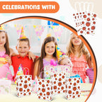 16 Pack Gift Bags, 5.5" X 2.8" X 8" Basketball Party Favor Bags with Handles for Sports Theme Birthday Party Supplies