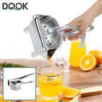 Manual Citrus Juicer Hand Press for Oranges & Lemons with Masher/Ricer