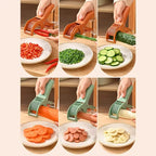 Stainless Steel Vegetable & Fruit Slicer Multi-Functional Kitchen Tool