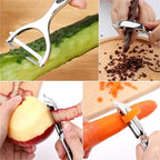 Stainless Steel Vegetable Peeler & Shredder Multi-Function Kitchen Tool