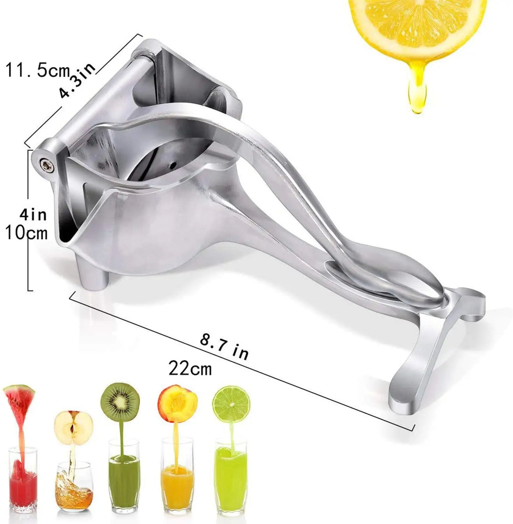 Aluminum Manual Juice Squeezer for Pomegranate Orange Lemon